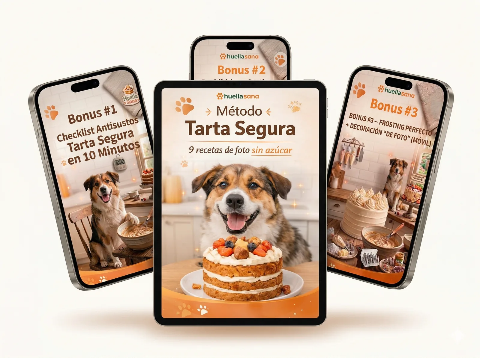 Método Tarta Segura en tablet y móvil